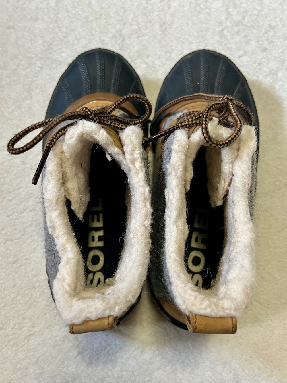 Sorel Out 'N About Waterproof Felt Duck Boots - Size 7 - Picture 4 of 14